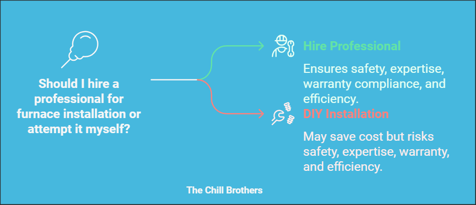 How Long Does it Take to Install a Furnace? 1 Hiring a Professional vs. DIY Installation