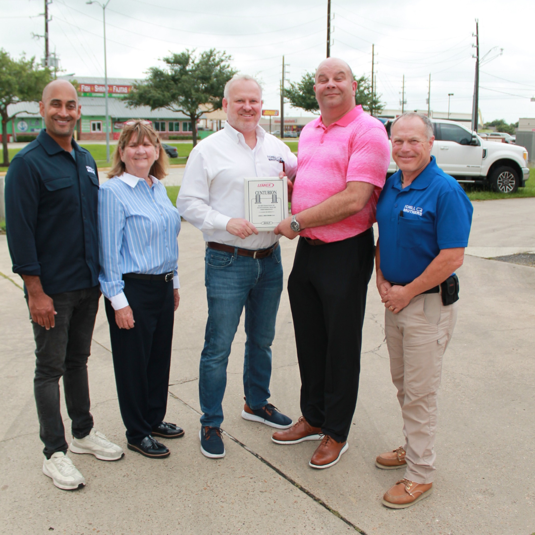 Chill Brothers Awarded By Lennox Industries - The Chill Brothers