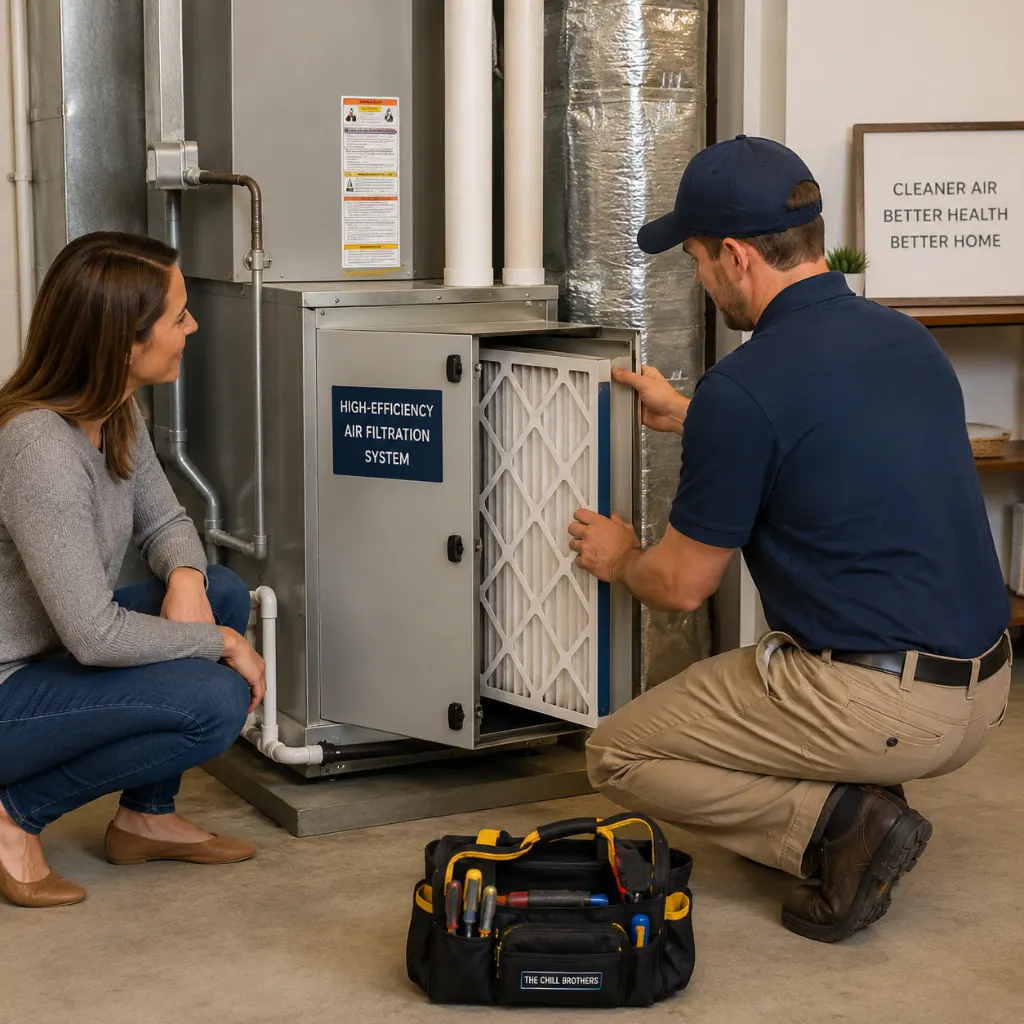 Whole-Home Air Filtration Installation Service | The Chill Brothers